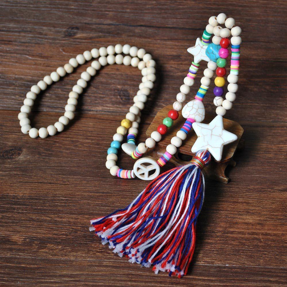 Bead Long Necklace For Women