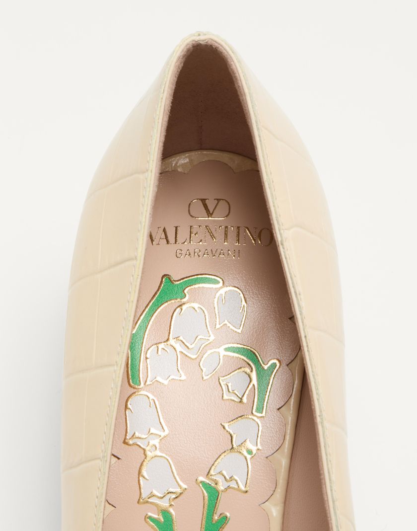 BOWOW D??COLLET?? IN PRINTED CALFSKIN 45MM