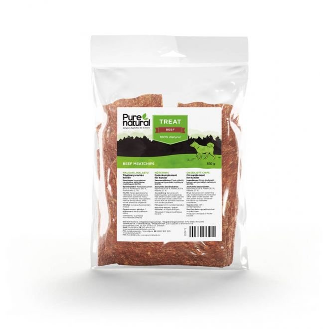 Purenatural Oksechips til hunden