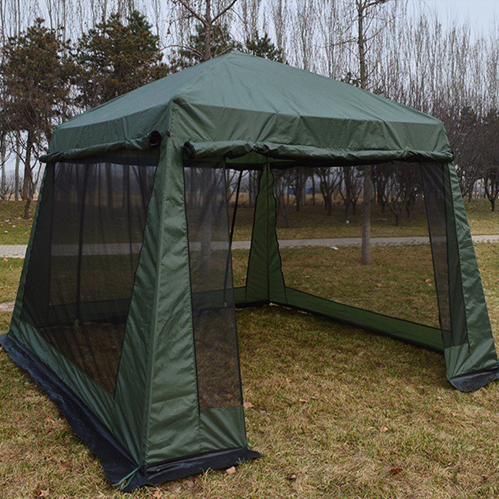 Sunshade Canopy Barbecue Self-Driving Tour Beach Multi-Person Mosquito-Proof Tent Automatic Quick-Open Camping Large Outdoor Tent