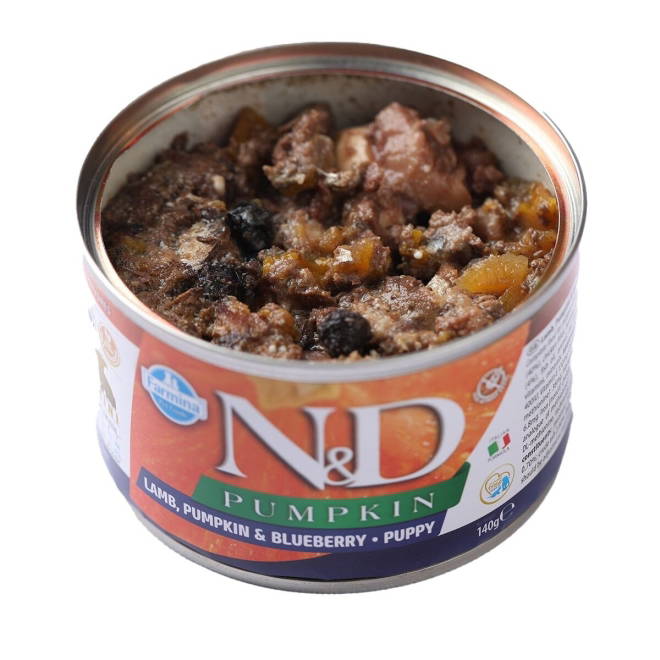 Farmina N&D Dog Lamb & Pumpkin Puppy S 140 g