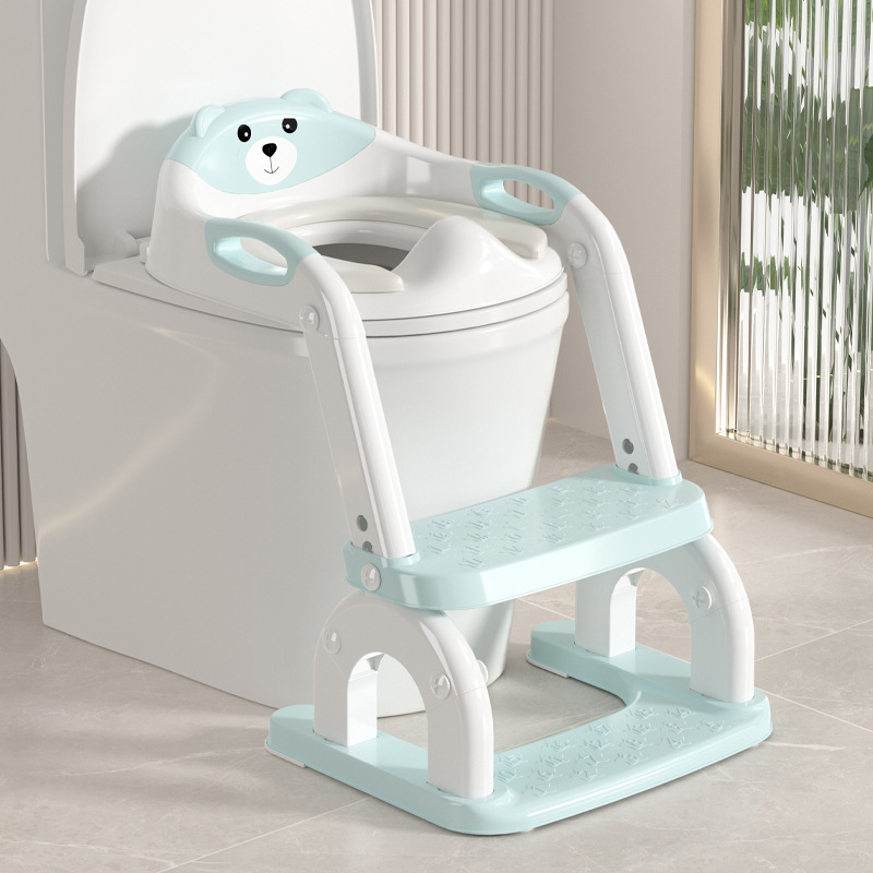 Children's Toilet Stairs Special Toilet for Boys and Girls and Babies Auxiliary Pad Rack Ladder Foot Stool Toilet Ring