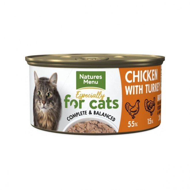 Natures Menu Cat Adult Chicken with Turkey, 85 g