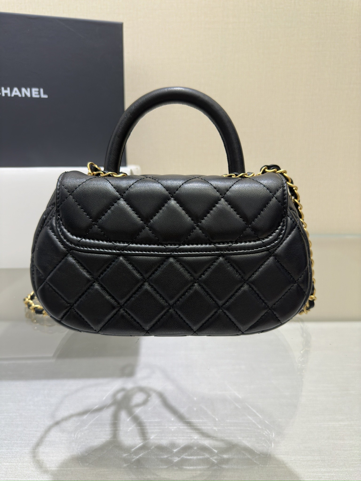 Mini Top Handle Saddle Bag - Mocuir