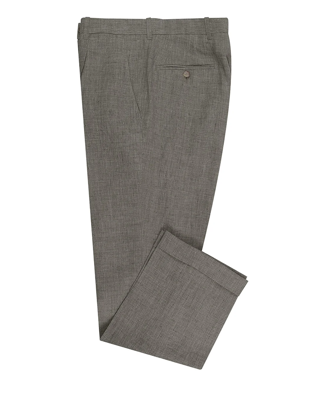 Stone Grey Linen Dress Pant