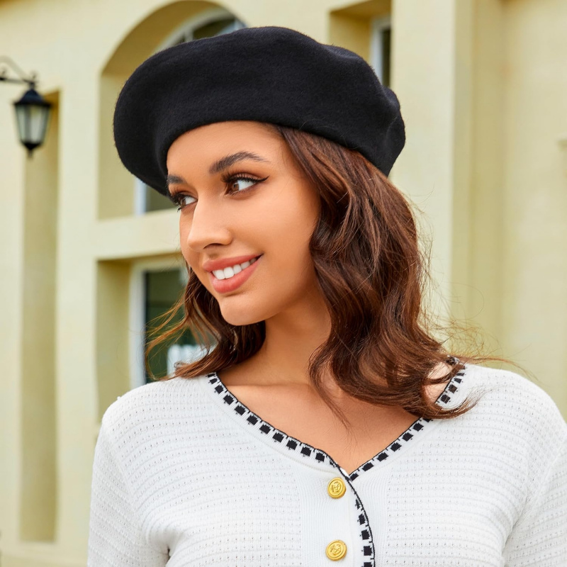 Wool Beret Hat