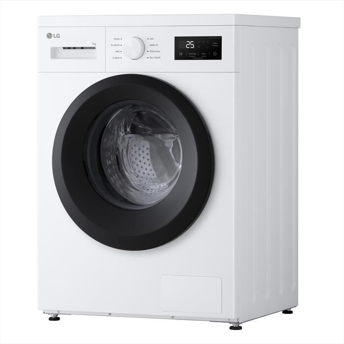 LG - Lavatrice Slim F4NA10S7NWK 7KG Classe A-White