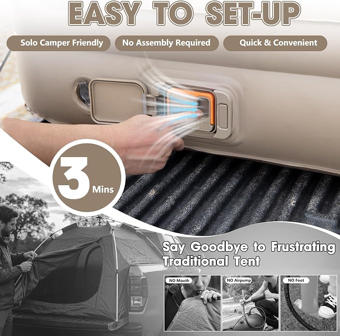 Inflatable Truck Bed Tent
