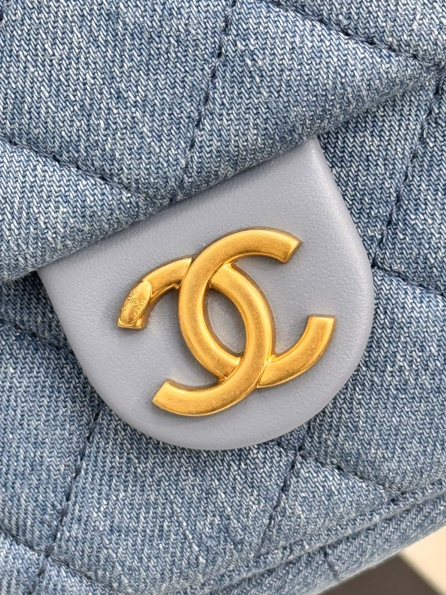 Drawstring Bucket Backpack（Light Denim Blue） - Mocuir