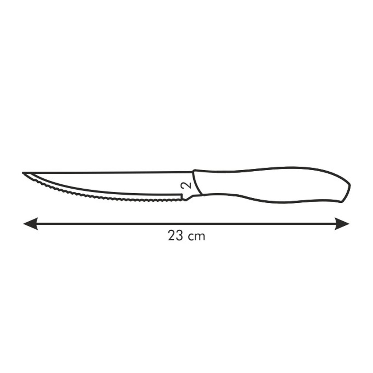 Nůž steakový SONIC 12 cm, 6 ks
