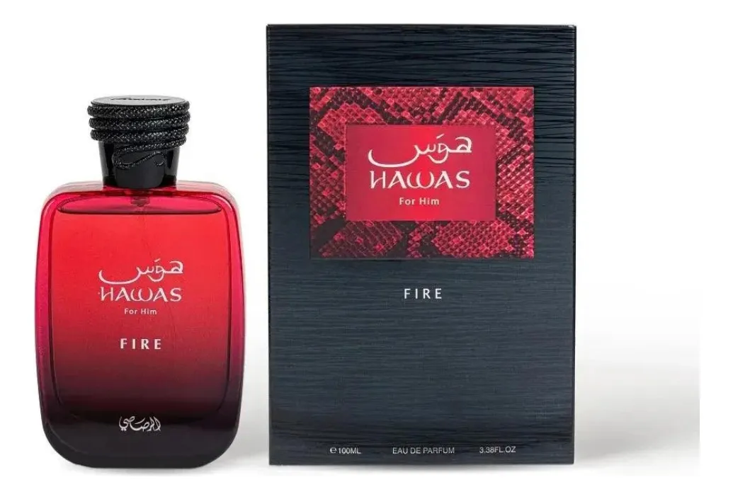 Perfume Hawas Fire para Hombre de Rasasi Edp 100ml