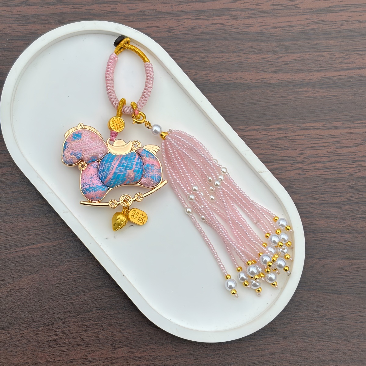 Chinese style embroidery gourd pendant decoration