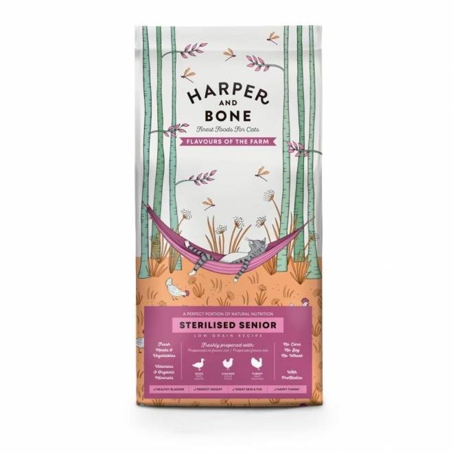 Harper and Bone Cat Senior Sterilised Flavours of the Farm 5kg