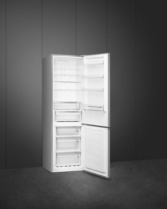 SMEG - Frigorifero combinato FC200XEU Classe E 331 lt-Inox