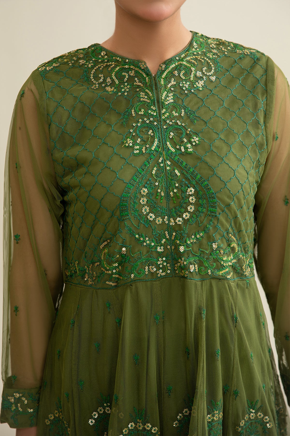 POLY NET | EMBROIDERED