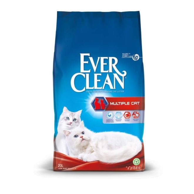 Ever Clean Multiple Cat kattesand 10 Liter