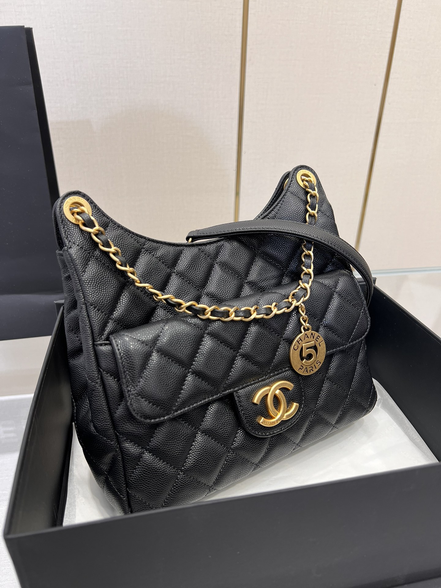 Small Hobo Shoulder Bag - Mocuir