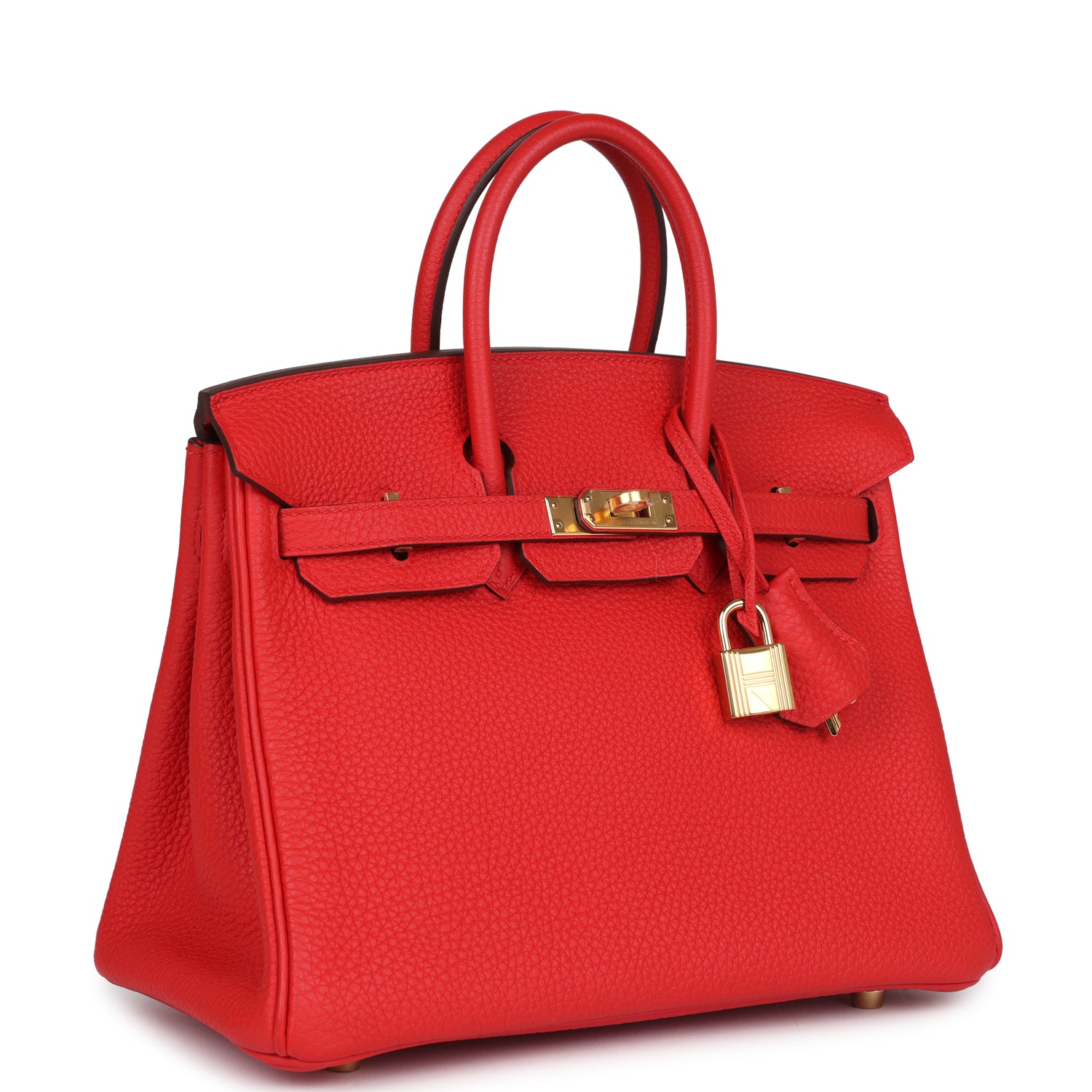 Birkin 25 Rouge de Coeur Togo Gold Hardware