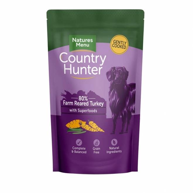 Natures:menu Country Hunter Dog Turkey 150 g
