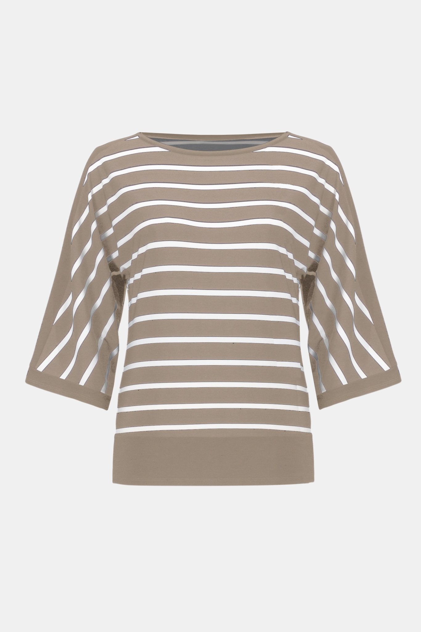 Stripe Glide Silky Tee‌