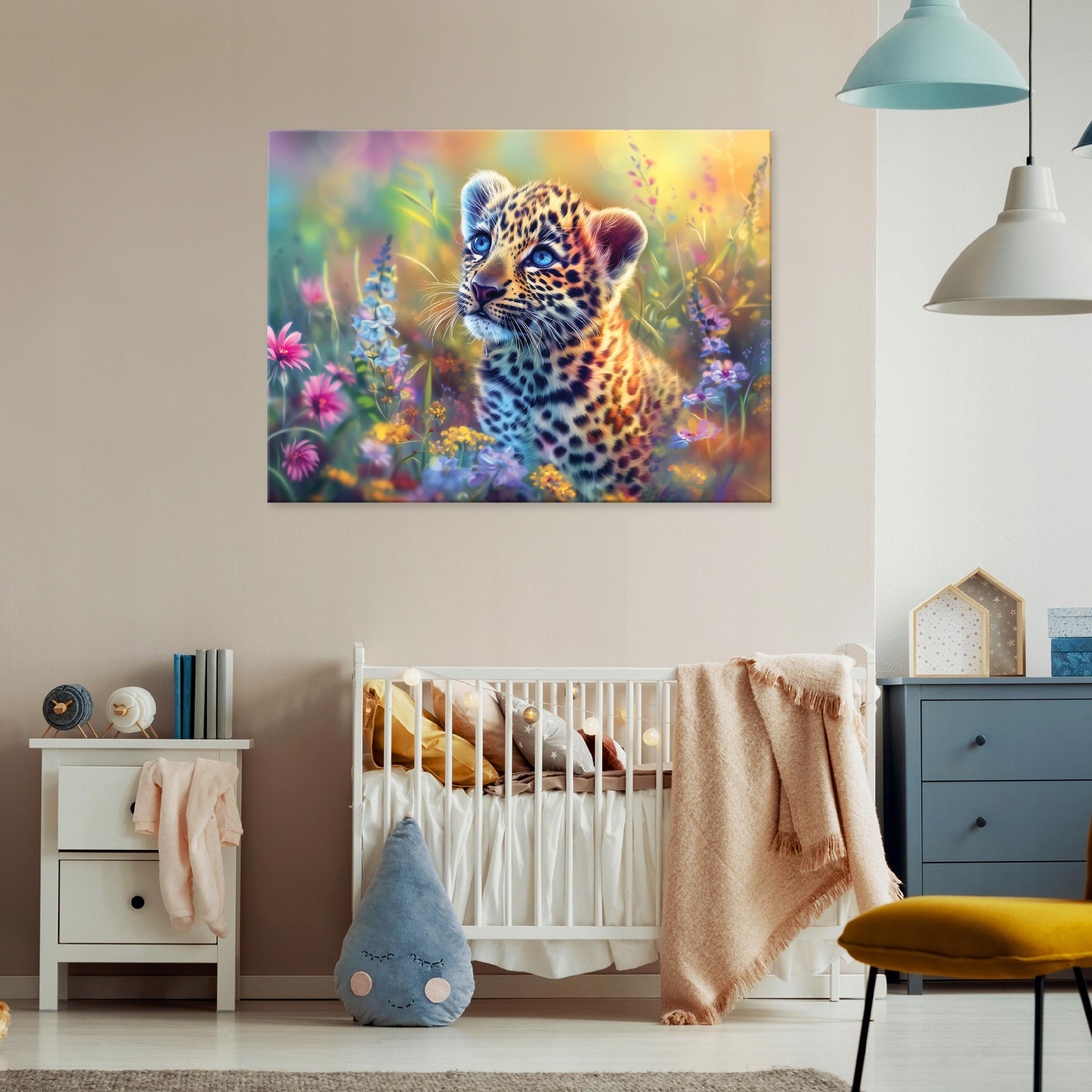 Picture for a child's room, animals on canvas, wall, modern, 40x30
