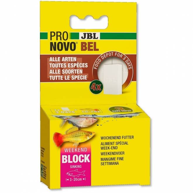 JBL Pronovo Bel Weekend Næringsblokk Fiskefôr 20 g