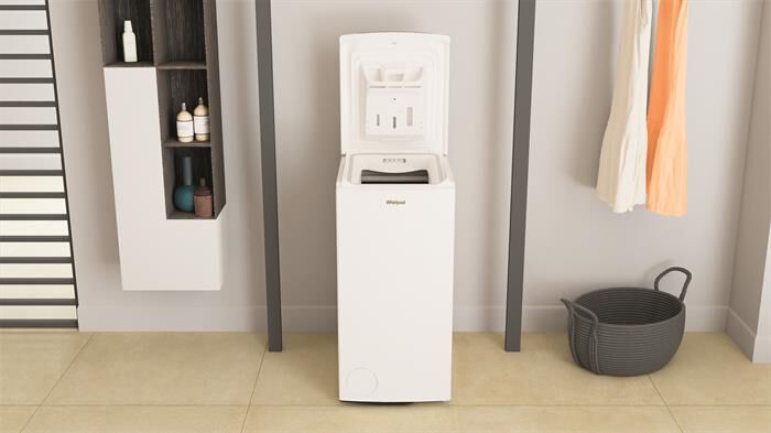 WHIRLPOOL - Lavatrice ZEN TDLR 6252BS IT 6 Kg Classe B-Bianco