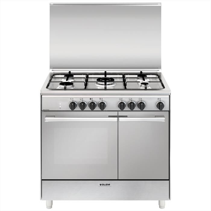 GLEM GAS - Cucina a gas UR965MI Classe A-Inox