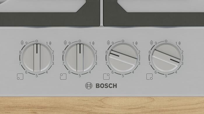 BOSCH - Piano cottura a gas PCH6A5I90 58,2 cm-Inox