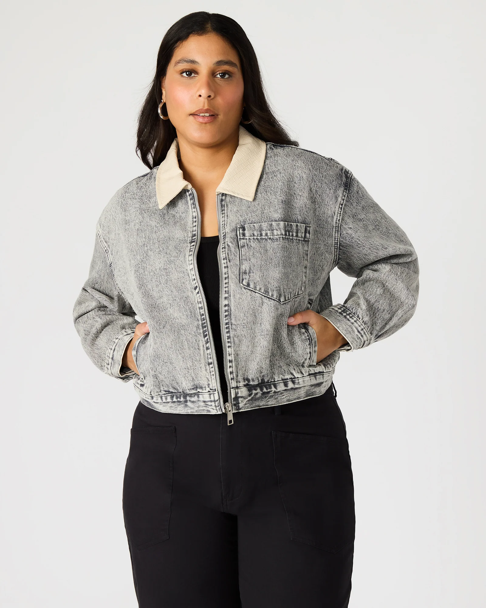 GLACIA JACKET LIGHT GREY