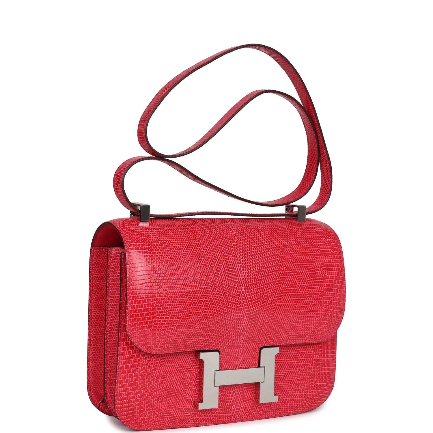 Constance 24 Rose Extreme Shiny Varanus Niloticus Lizard Palladium Hardware