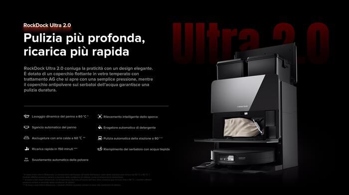 ROBOROCK - Aspirapolvere robot SAROS 10-Black