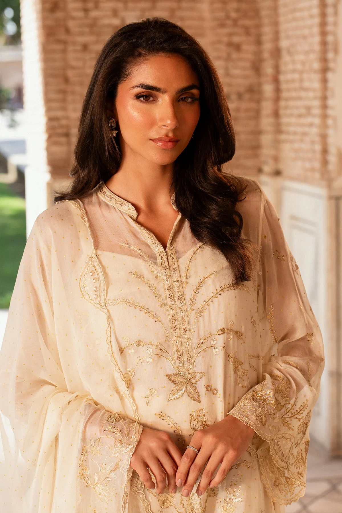 PURE CHIFFON | EMBROIDERED