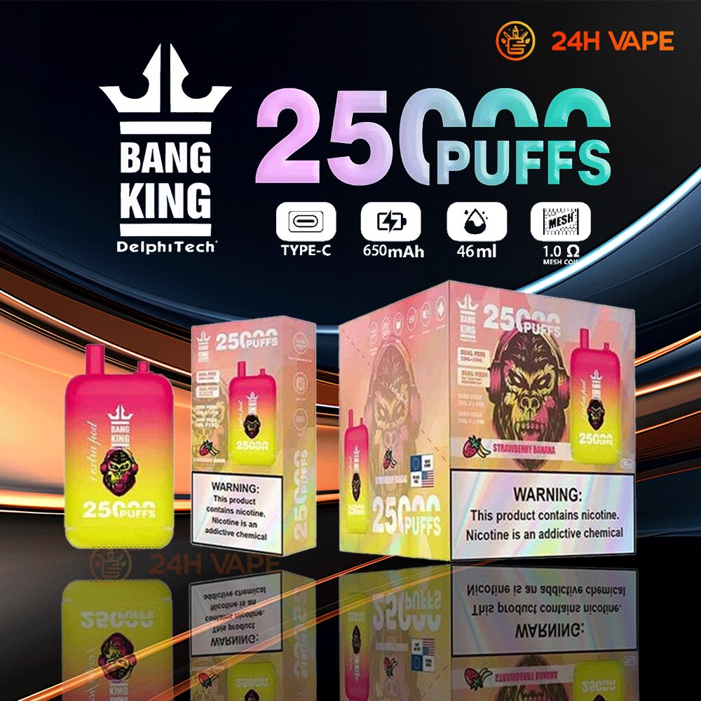 Bang King 25000 Puffs Disposable Vape Pod(3 pieces)