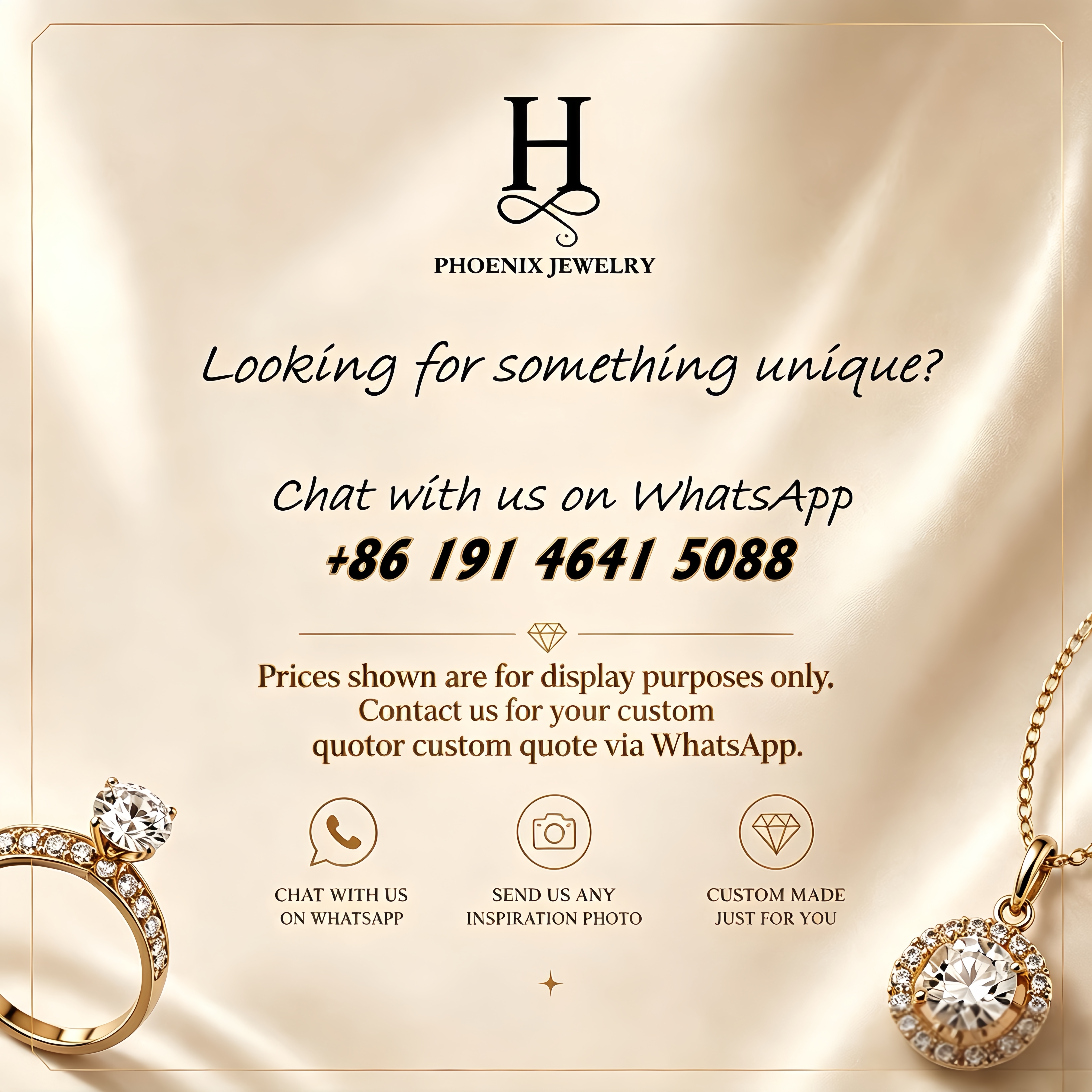 Custom Fine Jewelry | Personalized 18K Gold Jewelry Made for You