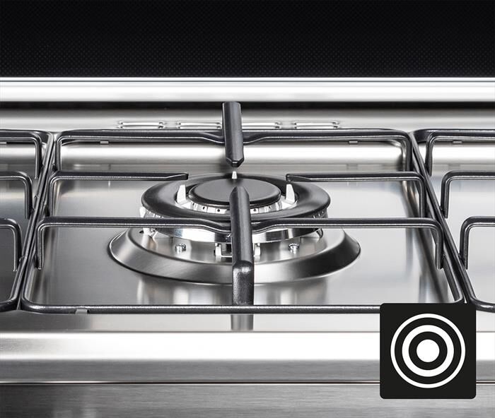 GLEM GAS - Cucina a gas AR965VI Classe A-Inox