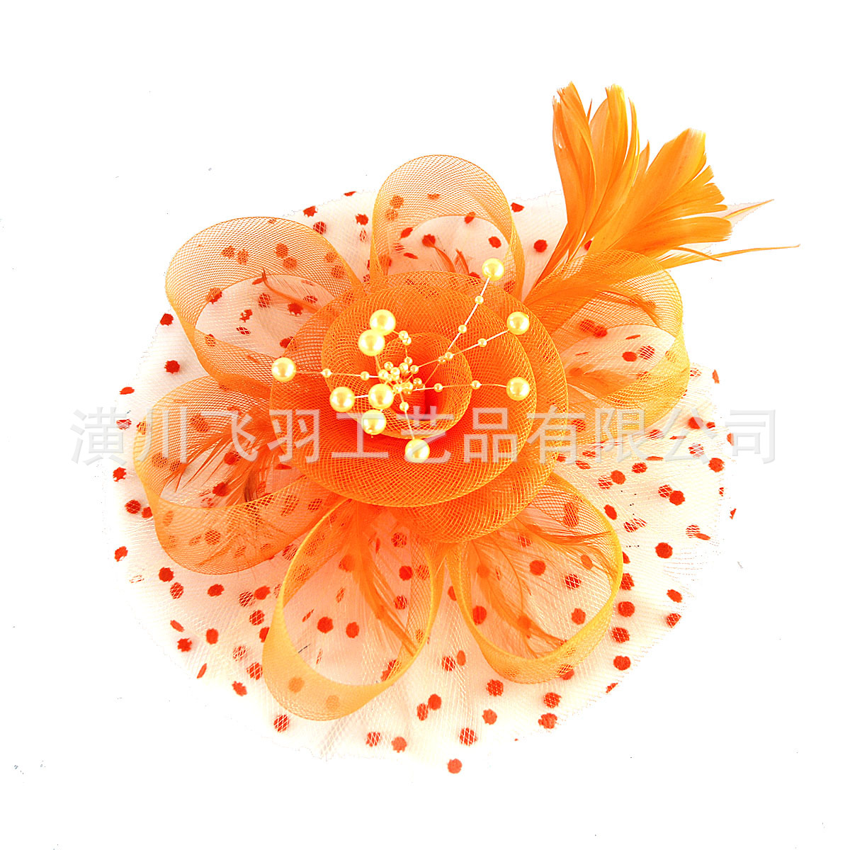 Feather hairband headdress