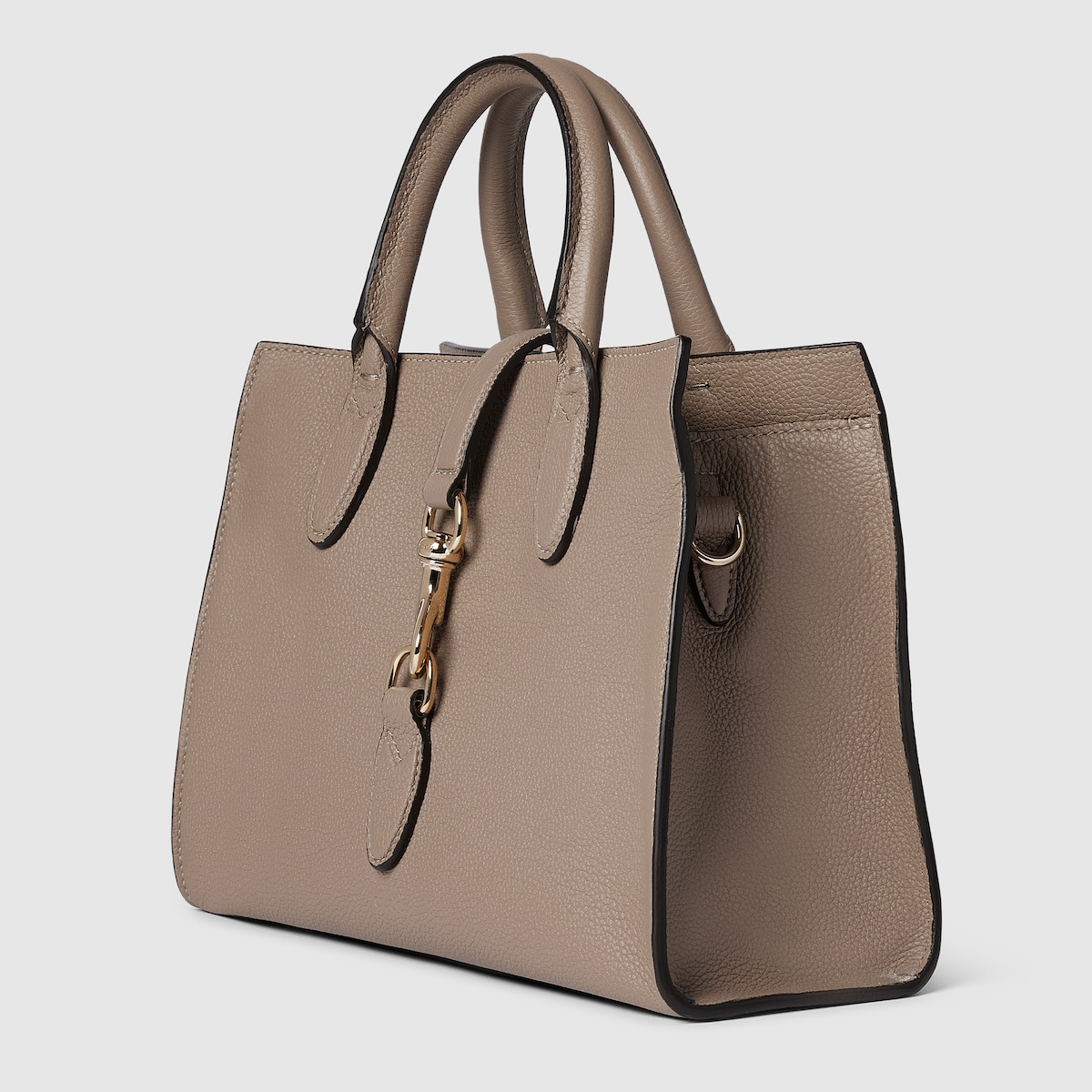 Medium Tote Bag With Hook Closure