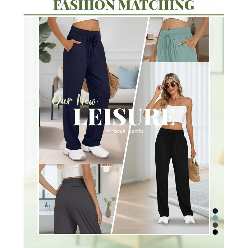 4 Pack Women's Lounge Pants