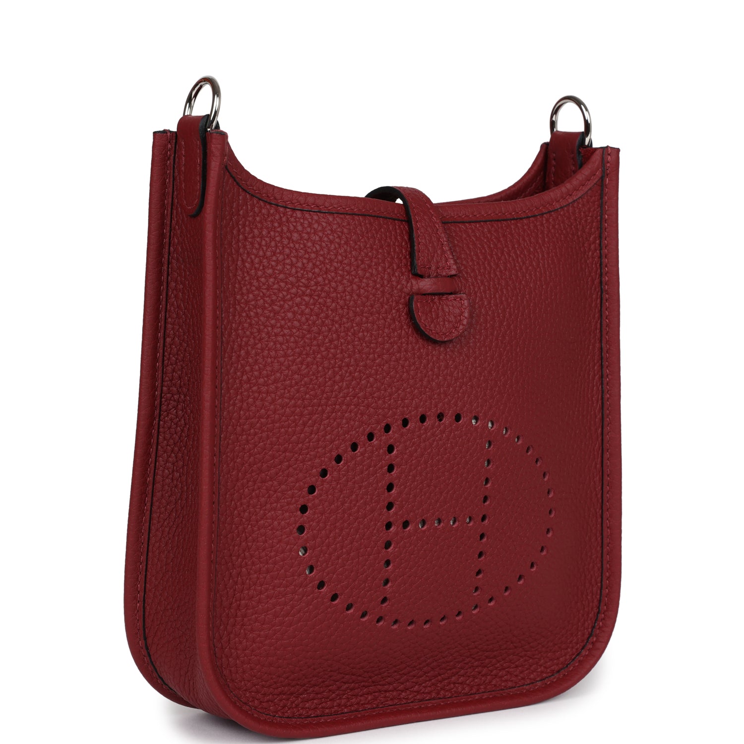 Evelyne TPM Rouge H Clemence Palladium Hardware