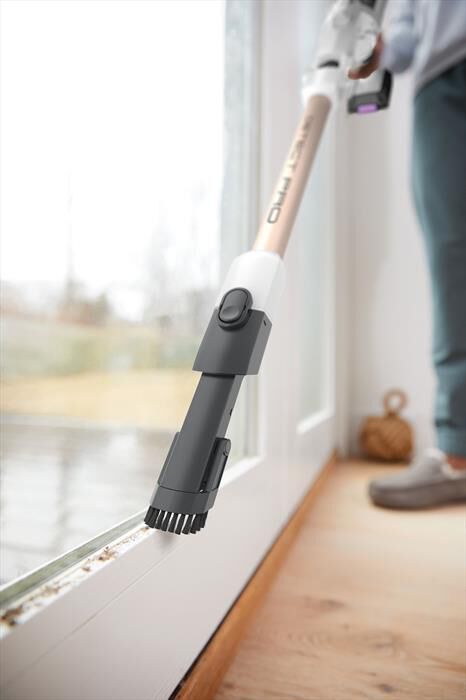 SHARK - ASPIRAPOLVERE SENZA FILO DETECT PRO AUTOSVUOTAMENT-bianco/rosa