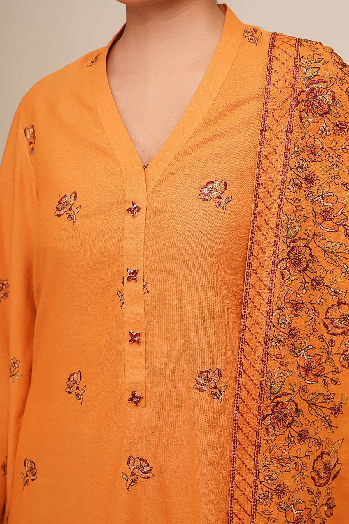 VISCOSE KARANDI | EMBROIDERED