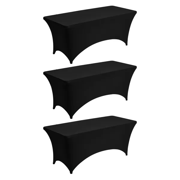 3 Pack Table Cloth for 6FT Rectangular Fitted
