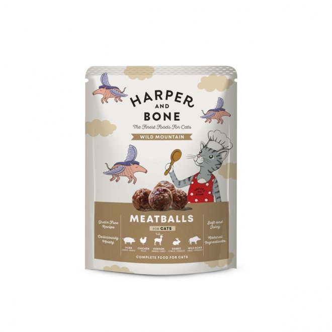 Harper and Bone Cat Pouch Adult Wild Mountain