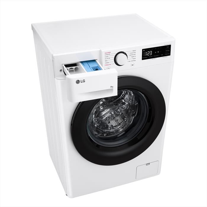LG - Lavatrice AI DD R3 F2R3S08NSWB 8kg Classe A-Bianco