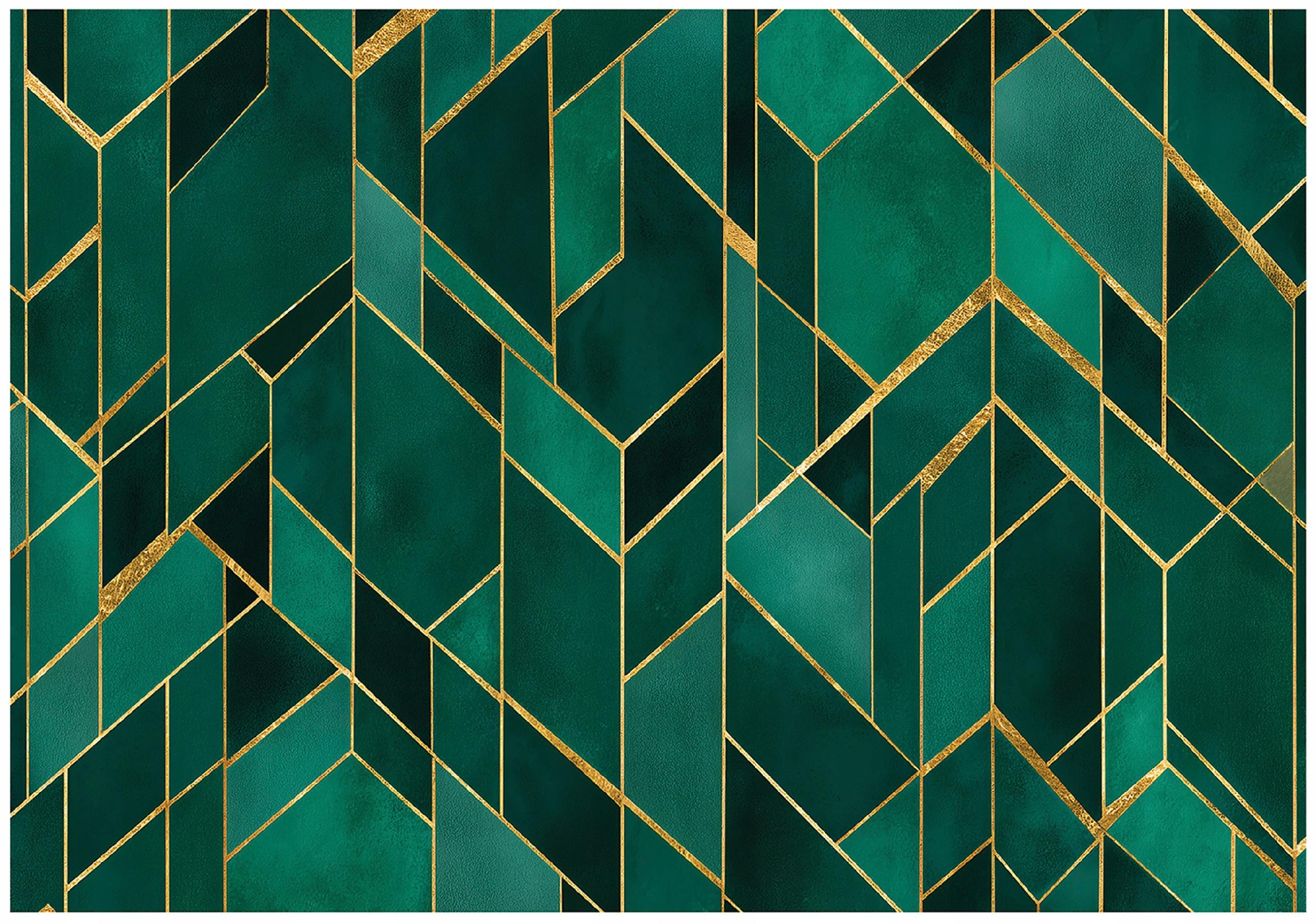 Abstract geometry wall mural for bedroom or living room, non-woven wallpaper,