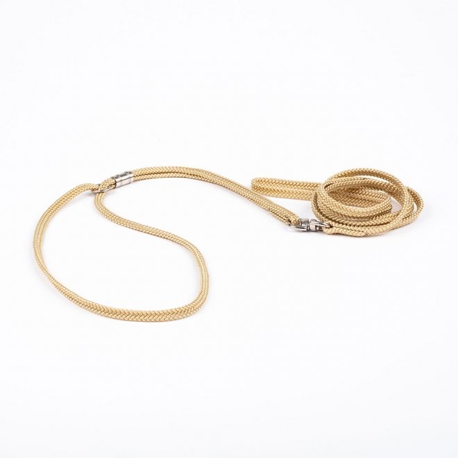 Show Dog Show Lead Round Beige
