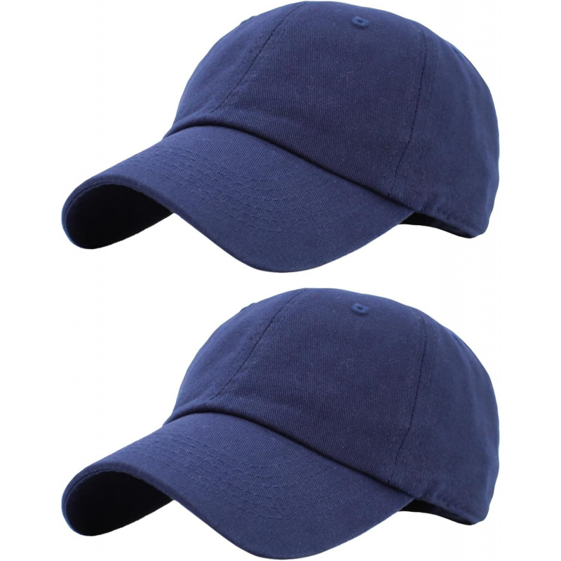Classic Unisex Cotton Adjustable Low Crown Baseball Cap