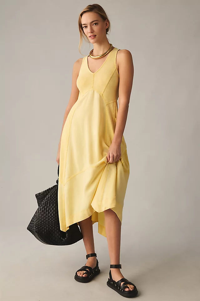 Floral Midi Dress PINEAPPLE