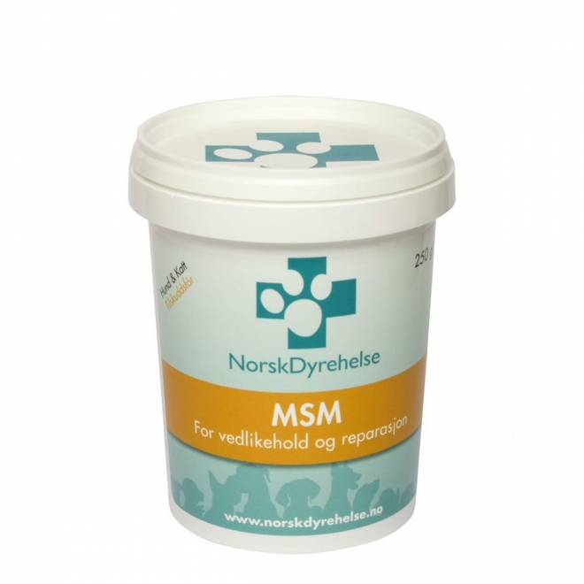Norsk Dyrehelse MSM, 250 g